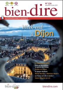 Front page of an issue of the French magazine Le Bien Dire.