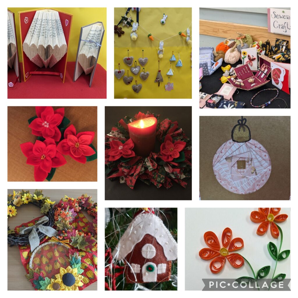 A collage of nine images of the work of this group.