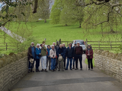 WalkGroup1 Melbury Walking Group 1 Melbury April 2025.